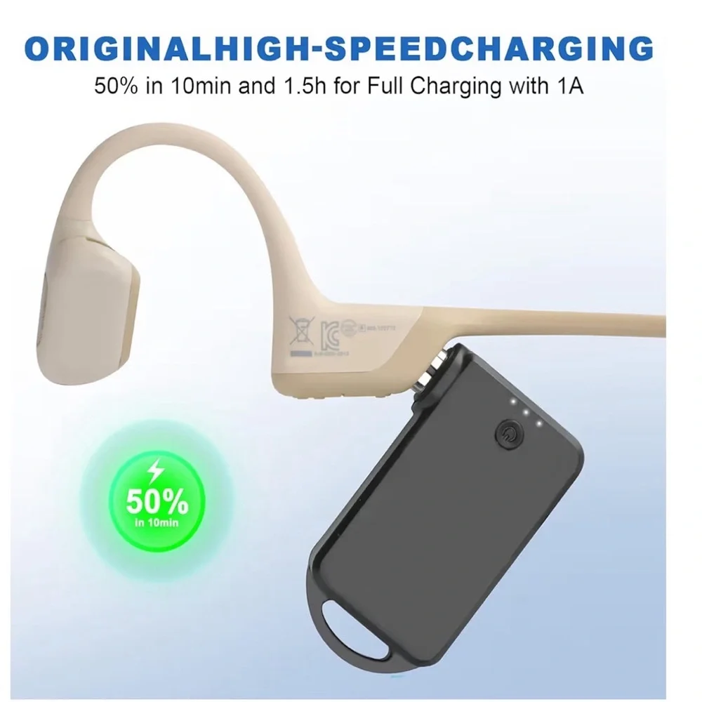 iPhone 17 Pro Privacy Glass 3-Pack + Shokz Magnetic Charger Bundle New